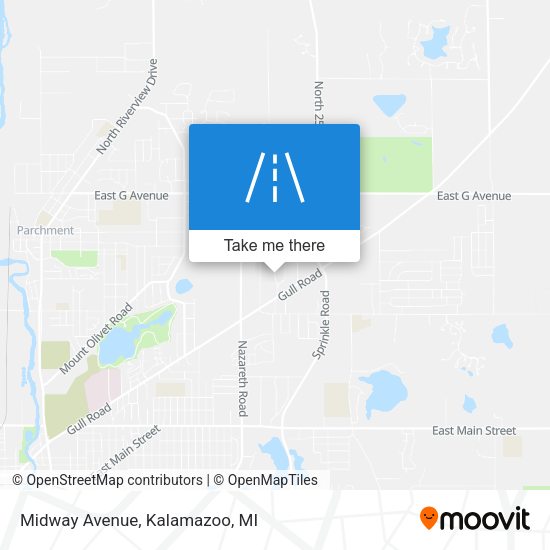 Mapa de Midway Avenue
