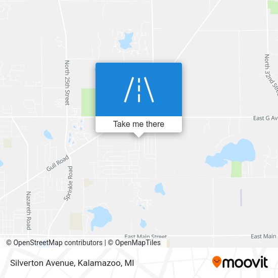 Silverton Avenue map