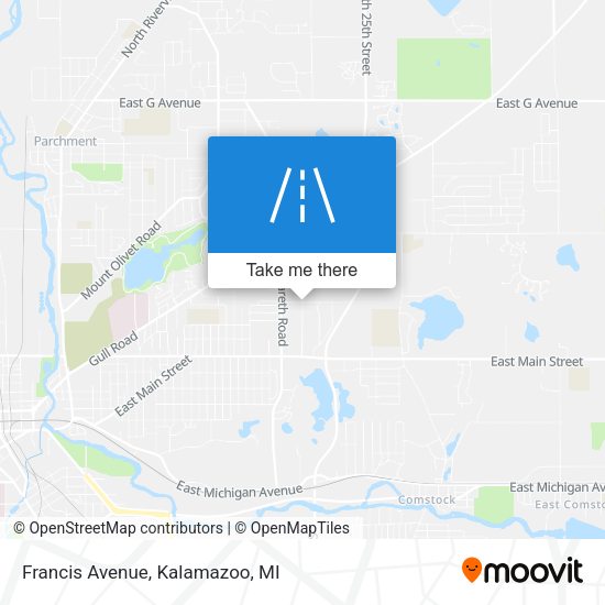 Mapa de Francis Avenue