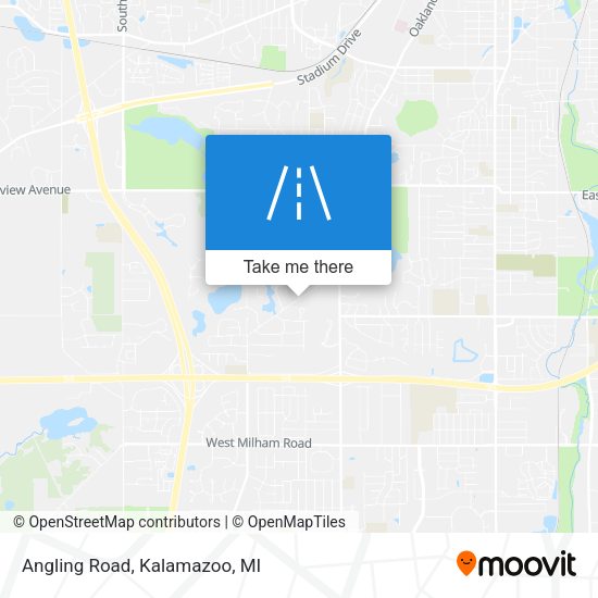 Mapa de Angling Road