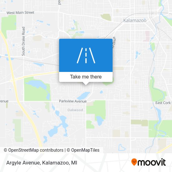 Mapa de Argyle Avenue