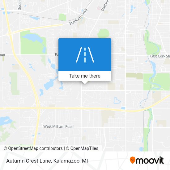 Mapa de Autumn Crest Lane