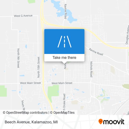 Mapa de Beech Avenue