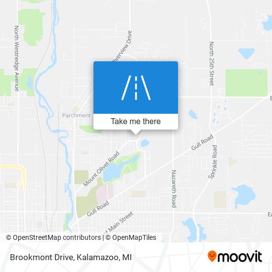 Brookmont Drive map