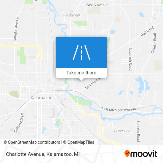 Mapa de Charlotte Avenue