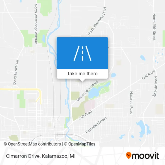 Cimarron Drive map