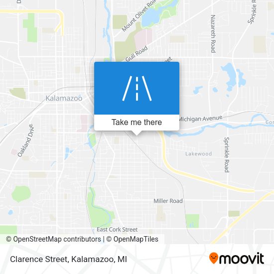 Mapa de Clarence Street