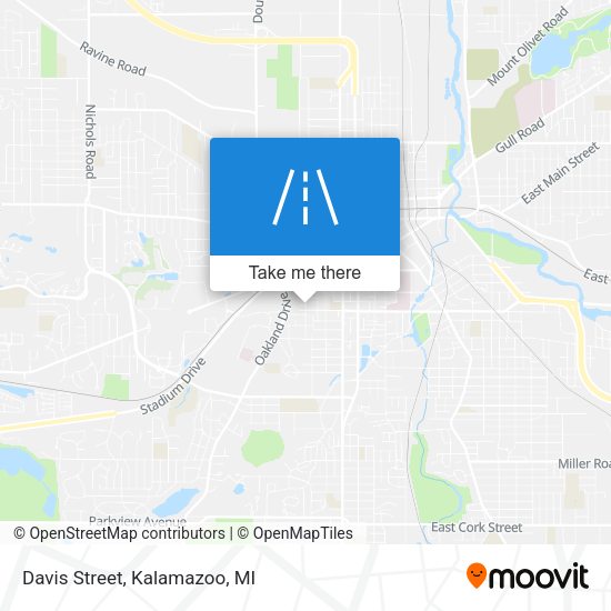 Mapa de Davis Street
