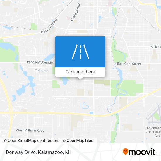 Mapa de Denway Drive