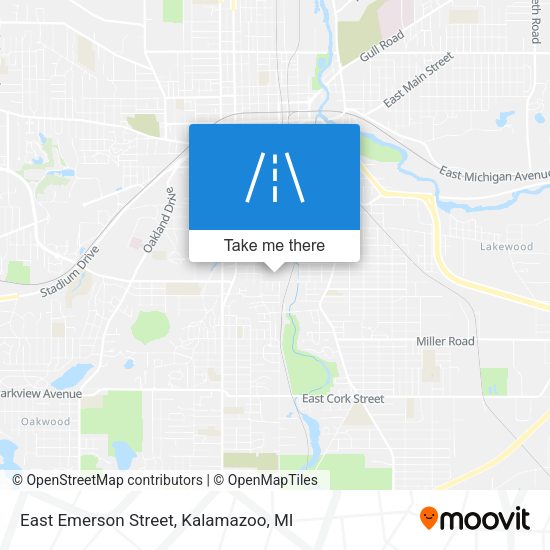Mapa de East Emerson Street