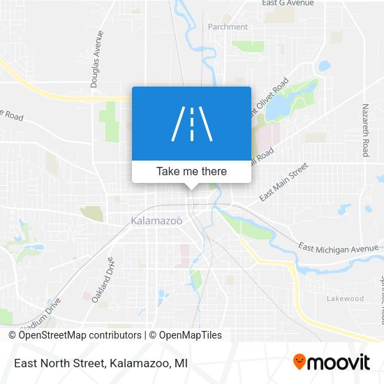 Mapa de East North Street