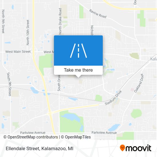 Mapa de Ellendale Street