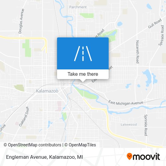 Mapa de Engleman Avenue