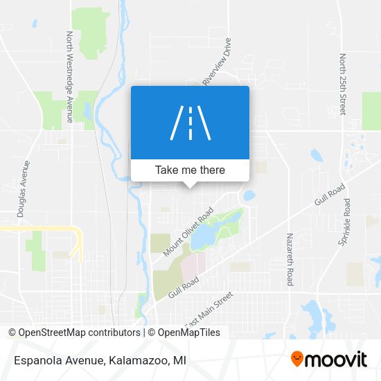 Mapa de Espanola Avenue