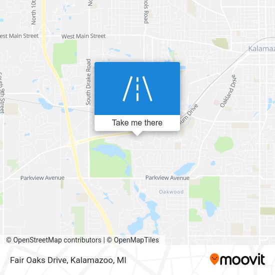 Mapa de Fair Oaks Drive