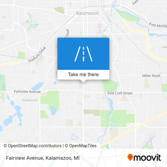 Fairview Avenue map