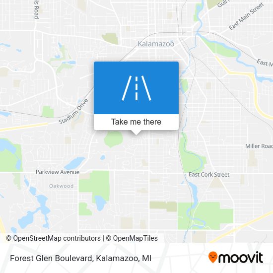 Forest Glen Boulevard map