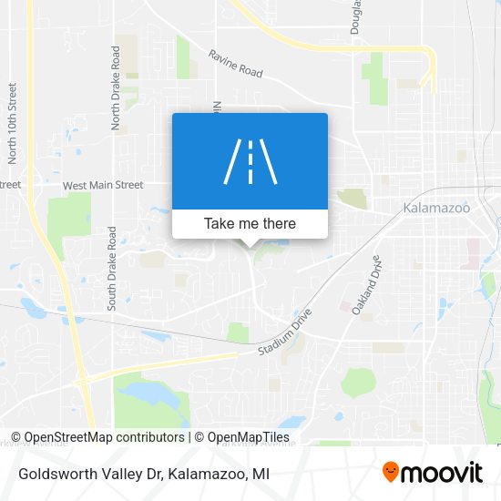 Goldsworth Valley Dr map