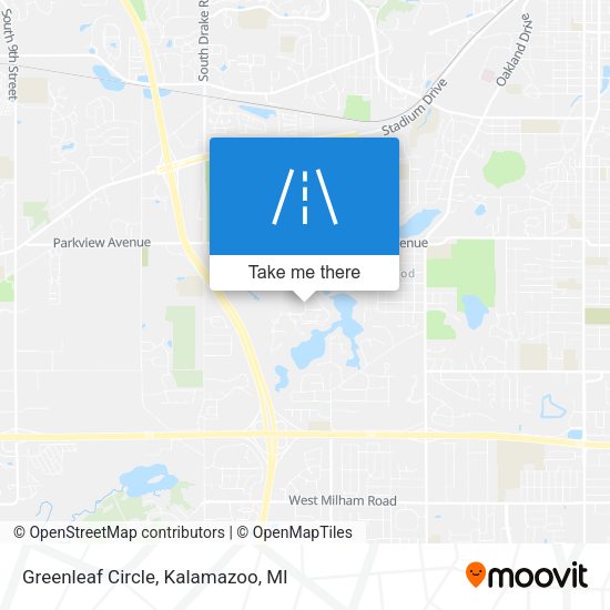 Mapa de Greenleaf Circle