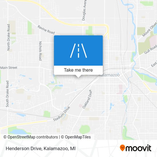 Mapa de Henderson Drive