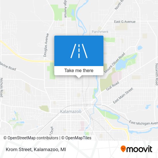 Mapa de Krom Street