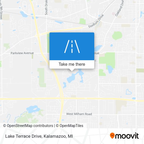 Lake Terrace Drive map