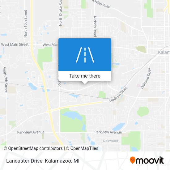 Mapa de Lancaster Drive