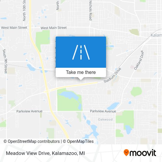 Meadow View Drive map