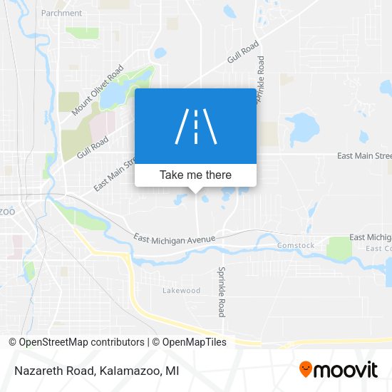 Mapa de Nazareth Road