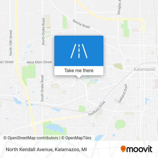 Mapa de North Kendall Avenue