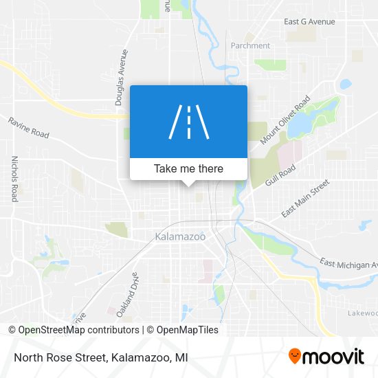 Mapa de North Rose Street