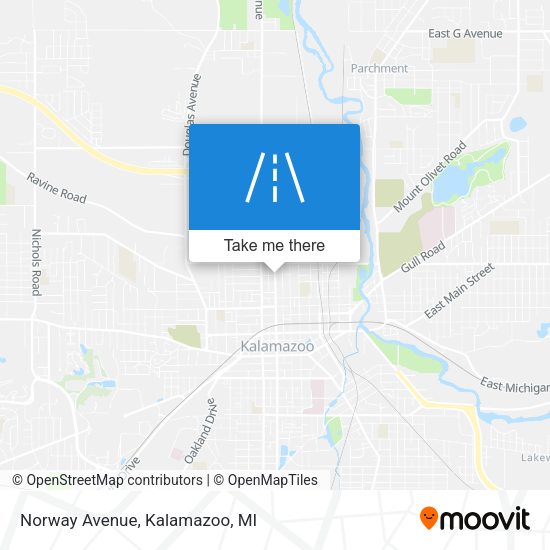 Mapa de Norway Avenue