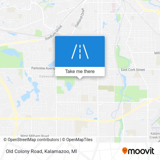 Mapa de Old Colony Road