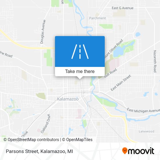 Mapa de Parsons Street
