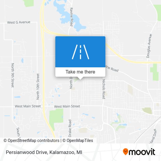 Mapa de Persianwood Drive