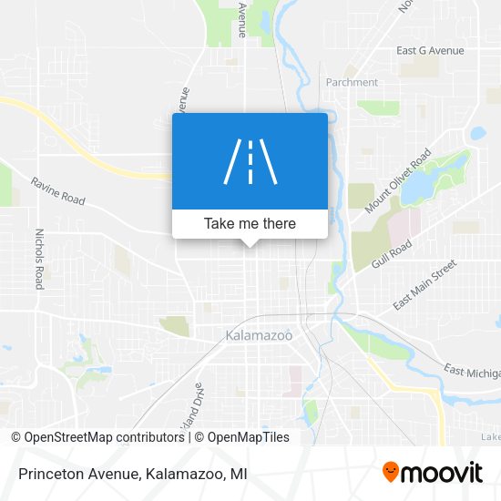Mapa de Princeton Avenue