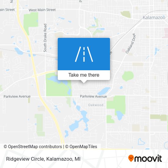 Mapa de Ridgeview Circle