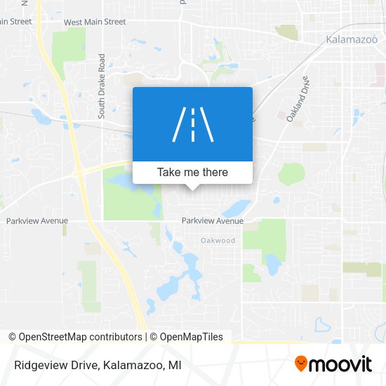 Mapa de Ridgeview Drive