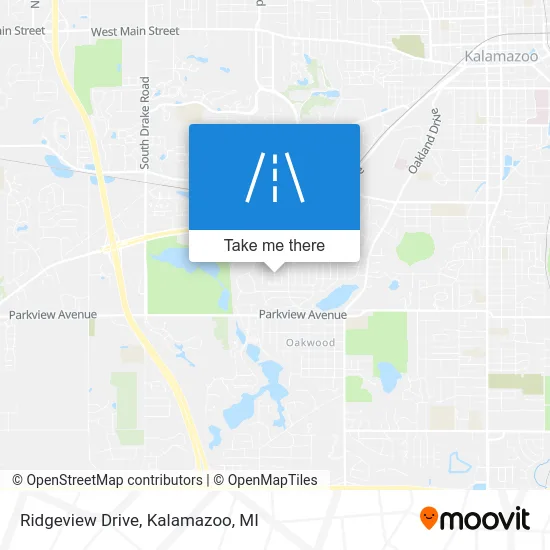 Ridgeview Drive map
