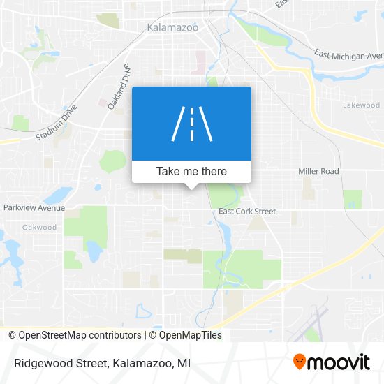 Mapa de Ridgewood Street