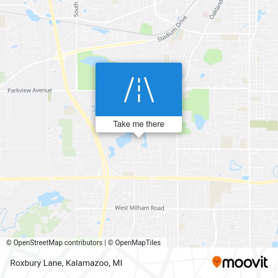 Mapa de Roxbury Lane