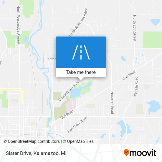 Mapa de Slater Drive
