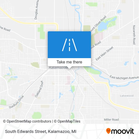 South Edwards Street map