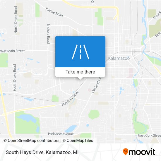 Mapa de South Hays Drive
