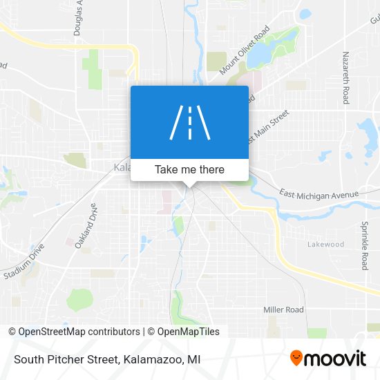 Mapa de South Pitcher Street