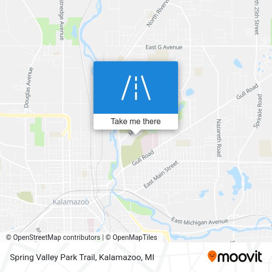 Spring Valley Park Trail map