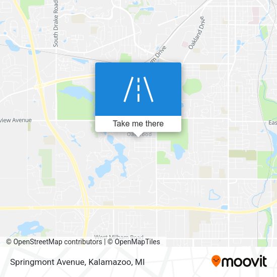 Mapa de Springmont Avenue