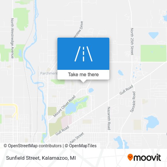 Sunfield Street map