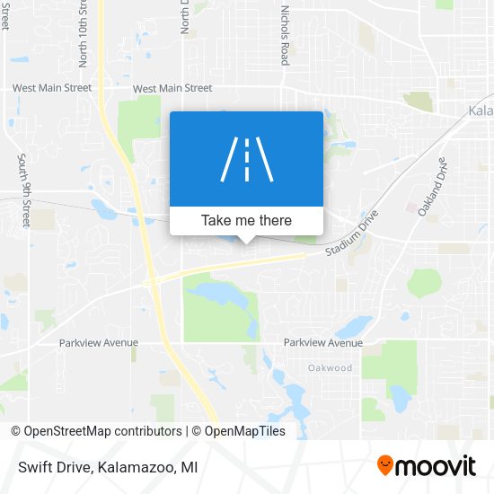 Mapa de Swift Drive