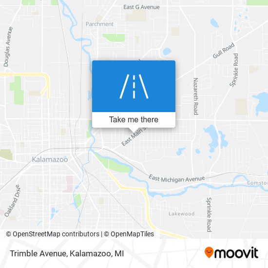 Mapa de Trimble Avenue